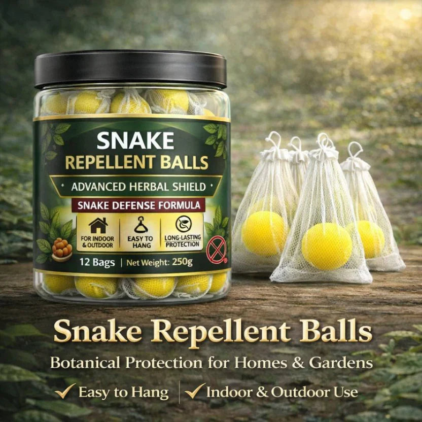 Snake Repellent Balls - Advanced Herbal Shield Protection pack of 2
