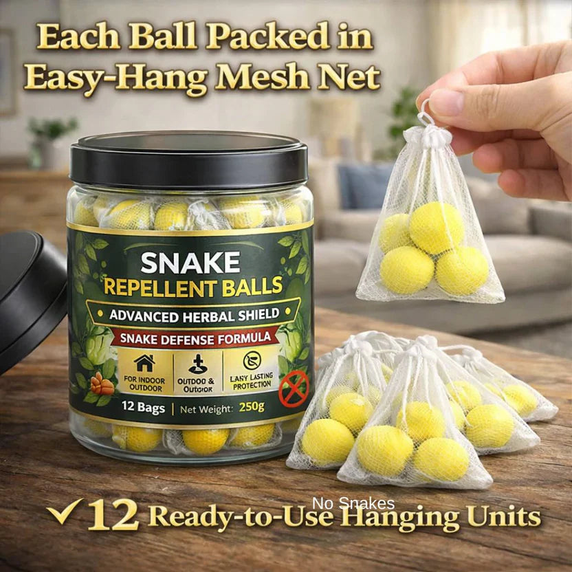 Snake Repellent Balls - Advanced Herbal Shield Protection pack of 2